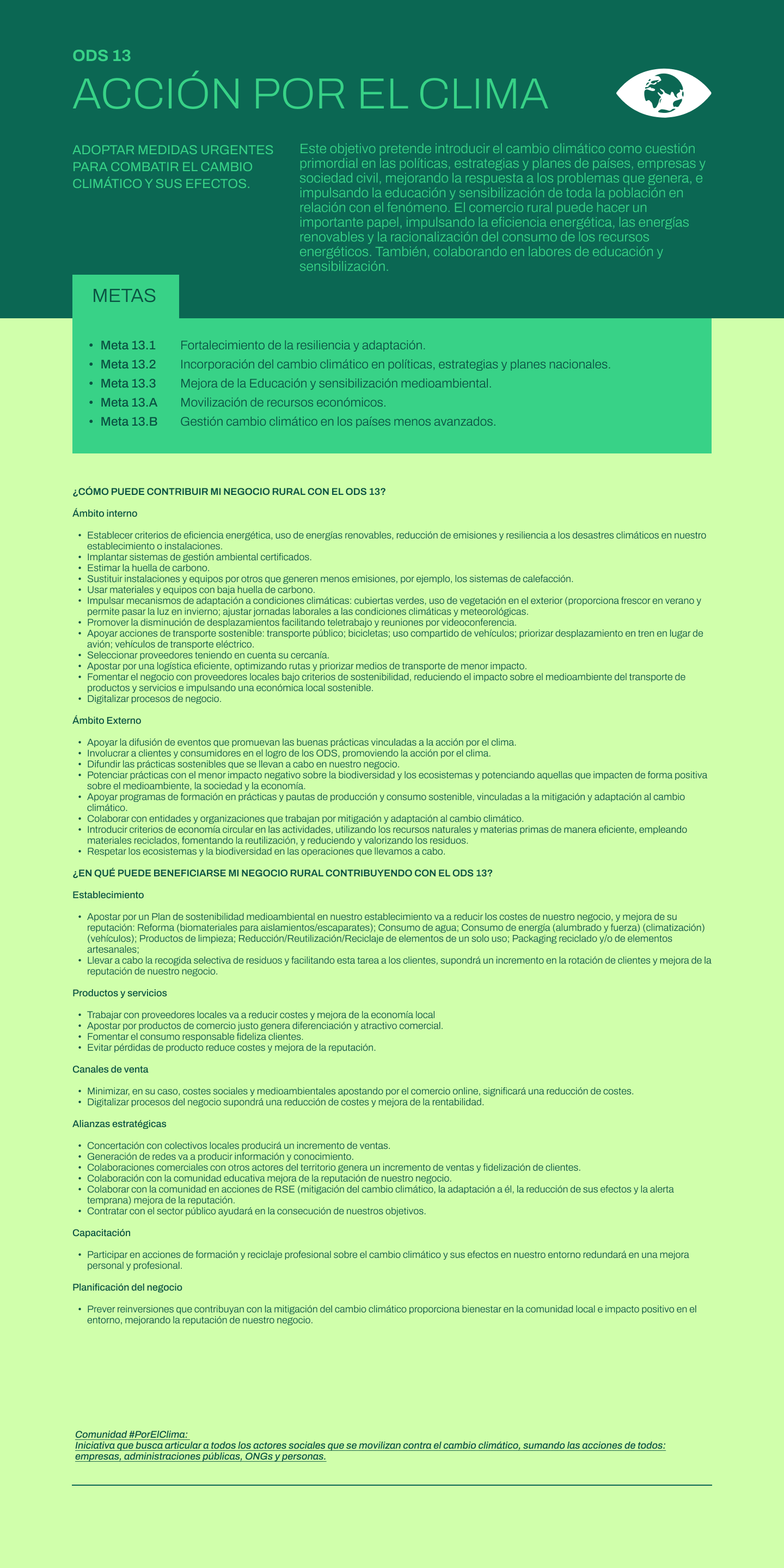 Ficha ODS 13